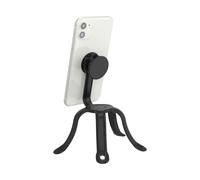 PopSockets Support et trépied PopMount 2 Flex – non-adhésif, flexible en silicone – Noir