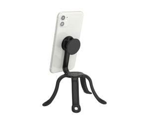 PopSockets: PopMount 2 Flex - Support et Trépied Non-Adhesif Flexible Silicone pour Smartphones et Tablettes - Black