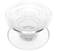 PopSockets PopSockets Plantcore Grip Clear Porte-doigt pour téléphone portable Transparent