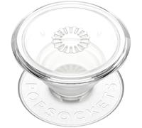 PopSockets PopSockets PopGrip Amovible Clear Porte-doigt pour téléphone portable Transparent