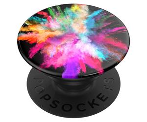 PopSockets PopSockets PopGrip Amovible Color Burst Gloss Porte-doigt pour téléphone portable Multicolore