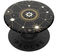 PopSockets PopSockets PopGrip Amovible Star Chart Porte-doigt pour téléphone portable Noir