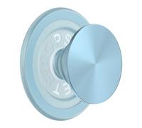 PopSockets - PopGrip Round pour MagSafe - Anneau adaptateur inclus - Aluminum Blue Sigh