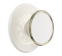 PopSockets PopSockets PopGrip MagSafe Round Coconut Creme Porte-doigt pour téléphone portable Blanc