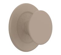 PopSockets PopSockets PopGrip MagSafe Round Latte Porte-doigt pour téléphone portable Marron