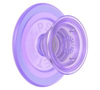 PopSockets: PopGrip Round pour MagSafe - Anneau Adaptateur pour MagSafe Inclus - Support et Poignée pour Smartphone et Coques avec Un Top Interchangeable - Translucent Lavender