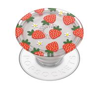 PopSockets PopSockets PopTop Translucent Berries and Cream Porte-doigt pour téléphone portable Multicolore