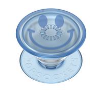 PopSockets PopSockets PopTop Translucent Happy Blues Porte-doigt pour téléphone portable Multicolore