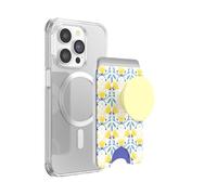 PopSockets PopWallet+ avec Un PopTop Interchangeable Intégré pour Smartphone et Tablette - Tea Towel