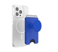 PopSockets Porte-Cartes MagSafe avec Poignée- Cobalt