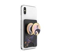PopSockets Portefeuille pour téléphone avec poignée Extensible pour téléphone, Porte-Cartes de téléphone, Disney PopWallet - L'Étrange Noël de Monsieur Jack