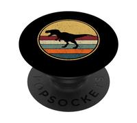PopSockets Rétro T-rex Dinosaures Vintage Dino Trex PopSockets PopGrip Interchangeable