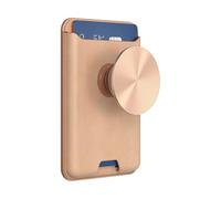 PopSockets Softgoods Portefeuille pour téléphone avec poignée Extensible et Anneau Adaptateur pour MagSafe, Porte-Cartes de téléphone, Compatible avec la Recharge sans Fil, Portefeuille Compatible