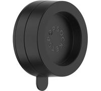 PopSockets Support de téléphone à Ventouse Multi-Surfaces, Support de Surface Amovible, Support de téléphone Compatible avec MagSafe® - Noir métallique