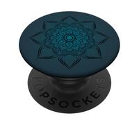 PopSockets Téléphone 12 Pro Bleu Pacifique & 12 Pro Max Bleu Pacifique PopSockets PopGrip - Support et Grip pour Smartphone/Tablette avec un Top Interchangeable