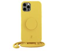 PopSockets x Just Elegance - Coque pour iPhone 12 Pro Max avec Collier Tressé Amovible et Un PopTop Interchangeable - Rabbit's Paw