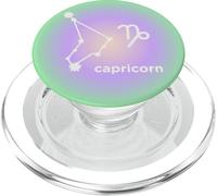 PopSockets Zodiac Poignée pour téléphone Motif Constellation du Capricorne PopSockets PopGrip pour MagSafe