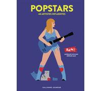 Popstars 40 artistes influentes - Morgane Giuliani - Gallimard jeunesse - cartonné - Document jeunesse