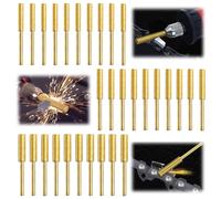 POPU-30 Piezas Gabarit Affutage Chaine De Tronconneuse,Diamant Affuteur Affuteuse De Chaine Tronçonneuse,Lime Pour Chaine De Tronconneuse,3 Tailles Différentes Pour Tronçonneuse Affûter Et Poncer