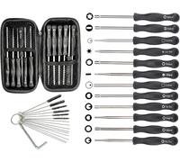 POPU-Lot De 12 Outils De Réglage Du Carburateur Et Étui De Transport Pour Petit Moteur 2 Temps Pour Poulan Pour Husqvarna Pour Stihl Pour Tronçonneuse Echo Trimmer