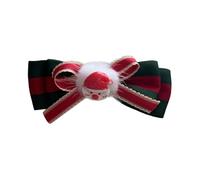 Populaire Bowknot Pince à Cheveux Tissu Antidérapant Solide Clip Thème de Noël Designs pour Femmes et Enfant Ornement de Cheveux Quotidien
