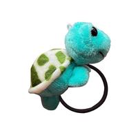 Populaire peluche tortue cheveux corde/bandeau pour fille adulte broche broche adorable cheveux tortue queue de cheval titulaire