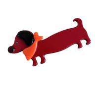 Populaire Teckel Chien Épingle à Cheveux pour Enfants Bec de Canard Clip Barrettes Latérales Broche Jolie Pince à Cheveux Cartoon Accessoire de Coiffure