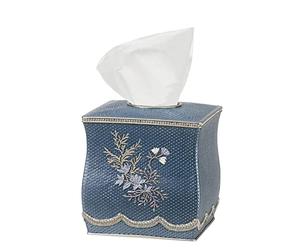 Popular Bath Capri Collection Crochets de Douche en résine Bleu Ardoise