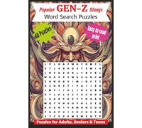 Popular GenZ Slang Word Search Puzzles: 60 Puzzles to Boost your Gen Z vocabulary, Relax, Recharge & Renew, 540 clues, 6x9 bold print easy to read, ... Teens, Gift for Family, Friends, Co-Workers