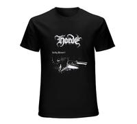 Popular Horde Hellig Usvart Australian Metal Band Music T-Shirt Men Black XXL