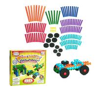 Popular Playthings Playstix Kit de démarrage 80 pièces