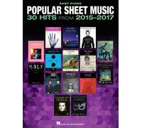 Popular Sheet Music - 30 Hits From 2015-2017