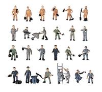 Popularité 25 Pièces 1: 87 Figure Miniatures Cheminots Seaux Et ÉchellesMode et beauté