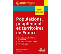 Populations, peuplement et territoires en France