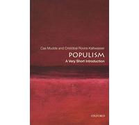 Auteur inconnu – Populism: A Very Short Introduction – Very Short Introductions – Version originale