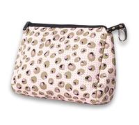 POPUPS Grande trousse de maquillage avec fermeture éclair en néoprène imperméable 19,6 x 27,3 x 12,7 cm, Olive sauvage