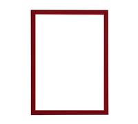 Popyes Cadre Magnétique Auto-adhésif pour Peinture Diamant, Diamond Painting, Photos et Postes (Rouge Brillant, pour 30x40cm)