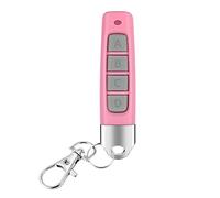 popyes Télécommande pour Portail Electrique 433 MHz Duplicateur Télécommande 4 Boutons Code Fixe Télécommande de Clonage pour Portail Automatique, Porte de Garage