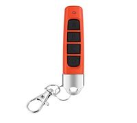 popyes Télécommande pour Portail Electrique 433 MHz Duplicateur Télécommande 4 Boutons Code Fixe Télécommande de Clonage pour Portail Automatique, Porte de Garage