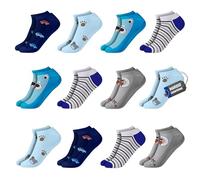POPYS® 12 Paires Chaussette Enfant Unisex | Chaussettes Garçon | Chaussette bebe | Chaussette bebe garcon (FR/ES, Numérique, 22, 26, Taille normale, Multicolore 2)