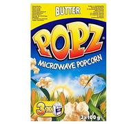 Popz Microwave Butter Popcorn 3 x 100g