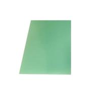 POQAX Lot de 2 panneaux de fibre de verre G10 portables à monter soi-même, plaque époxy vert clair 3240, feuille de fibre de verre FR4 d'une épaisseur de 0,5 à 5 mm(100MM X100MMX1.5MM)