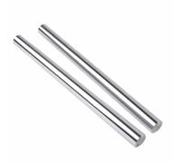 POQAX Lot de 3 barres rondes en acier inoxydable qualité 304, longueurs 200 mm, 500 et 1000, axe linéaire for tige suspension d'échappement(1000MM*12MM)