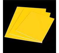 POQAX Lot de 3 plaques isolantes en fibre verre époxy, épaisseur 0,5 mm, résistantes aux hautes températures, 3240(200x200x0.5mm)