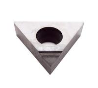 POQAX Outil de tournage TCGT CBN for acier dur/fonte, inserts en carbure de diamant PCD, haute précision d'usinage(PCD,TCGT16T308)