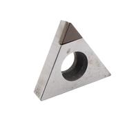 POQAX Outil de tournage TCGT CBN for acier dur/fonte, inserts en carbure de diamant PCD, haute précision d'usinage(CBN,TCGT16T304)