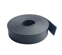 POQAX Ruban adhésif anti-collision, absorbant les chocs et amortissant, joint d'étanchéité antidérapant, bande plate en caoutchouc nitrile NBR, 1 pièce(10 * 30mm)