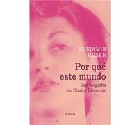 Por Qu Este Mundo - [Livre en VO] Moser, Benjamin (Auteur)