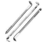 Poraceous 3 Pièces Tournevis Coudés, Tournevis Décalés Type Z Double Tête, 118mm/180mm Plat Cruciforme Driver, Offset Driver Magnétiques, pour Travaux Dans des Espaces Étroits