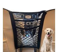 poraceous Barrière De Voiture pour Chien, avec Corde Réglable et Crochet, Hunde Auto Barriere Fahrzeug Haustierbarriere, Filet Sécurité pour Isoler Dog et Man, pour Animal Domestique SUV (30 x 23 cm)